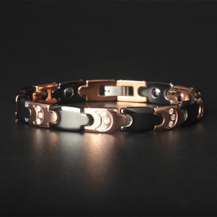 Crystal Moon Magnetic Bracelet - Wnkrs