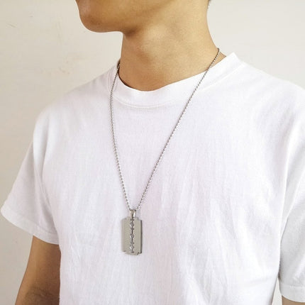 Men's Razor Necklace - Wnkrs