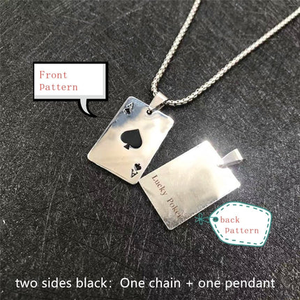 Men's Poker Necklace - Wnkrs