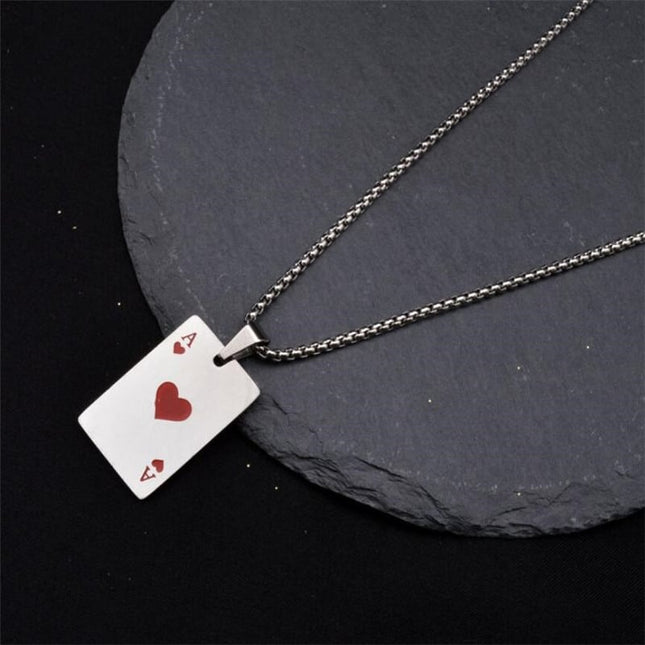 Men's Poker Necklace - Wnkrs