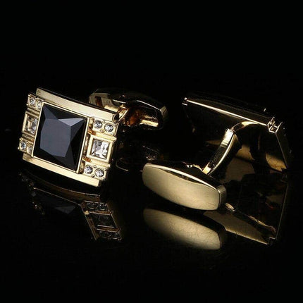 Luxurious Crystal Suit Cufflinks - wnkrs