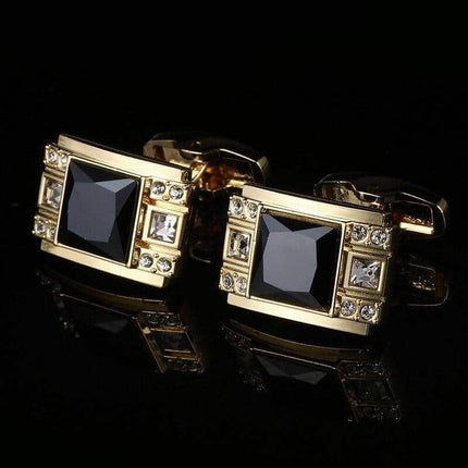Luxurious Crystal Suit Cufflinks - wnkrs