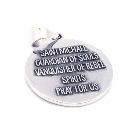 St Michael Round Pendant - wnkrs