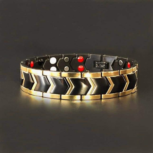 Men's Golden Arrow Magnetic Bracelet - Wnkrs