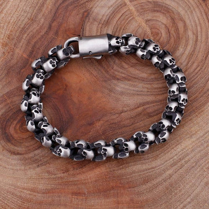 Men's Skulls Shaped Bracelet - Wnkrs