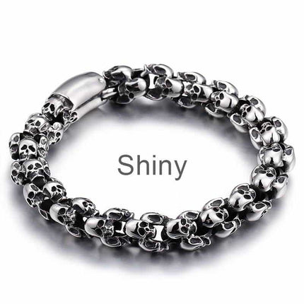 Men's Skulls Shaped Bracelet - Wnkrs