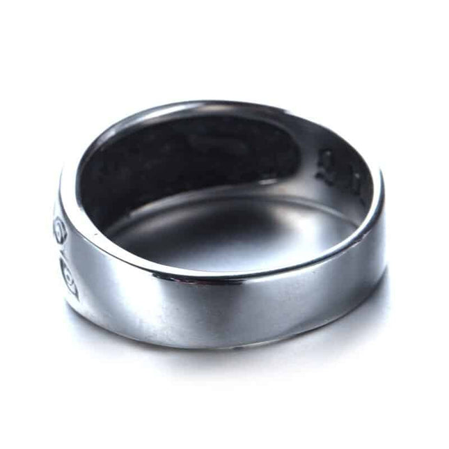 Men's Eye Patterned Ring - Wnkrs