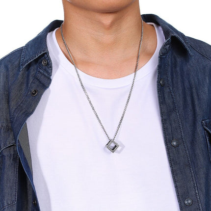Men's Cube Necklace - Wnkrs
