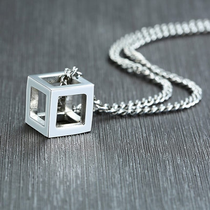 Men's Cube Necklace - Wnkrs