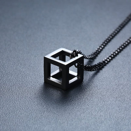 Men's Cube Necklace - Wnkrs