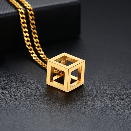 Men's Cube Necklace - Wnkrs