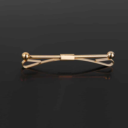 Bar Shaped Tie Pins Pair - Wnkrs