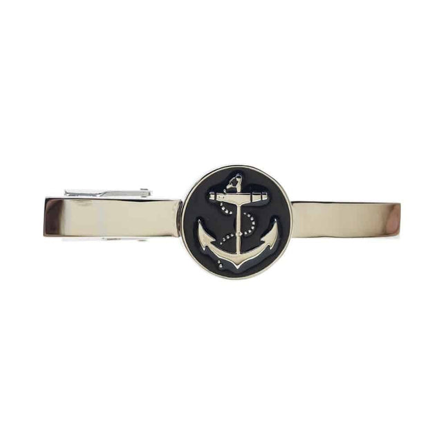 Enamel Anchor Tie Pin - Wnkrs