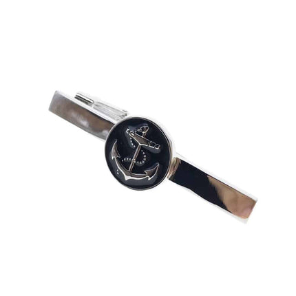 Enamel Anchor Tie Pin - Wnkrs