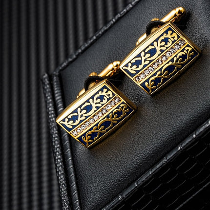 Men's Leaves Laces Cufflinks - Wnkrs