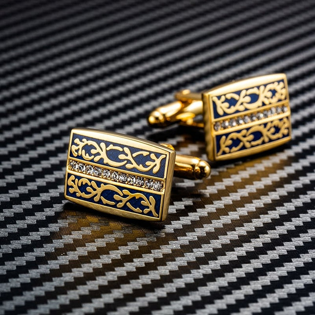 Men's Leaves Laces Cufflinks - Wnkrs