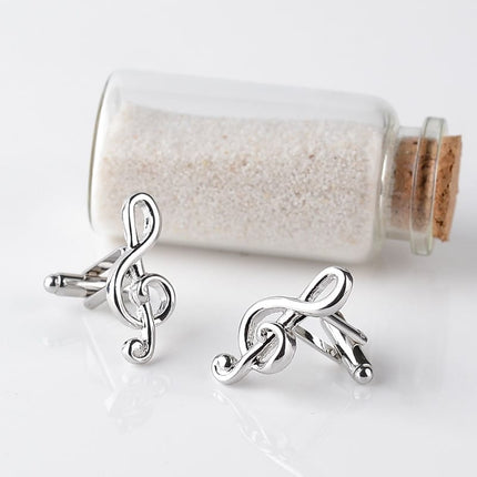 Men's Music Note Cufflinks - Wnkrs