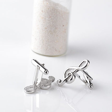 Men's Music Note Cufflinks - Wnkrs