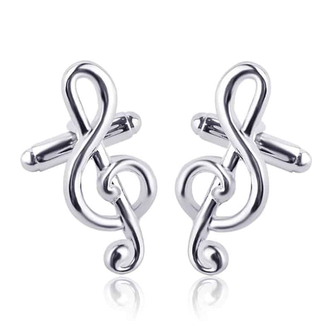 Men's Music Note Cufflinks - Wnkrs