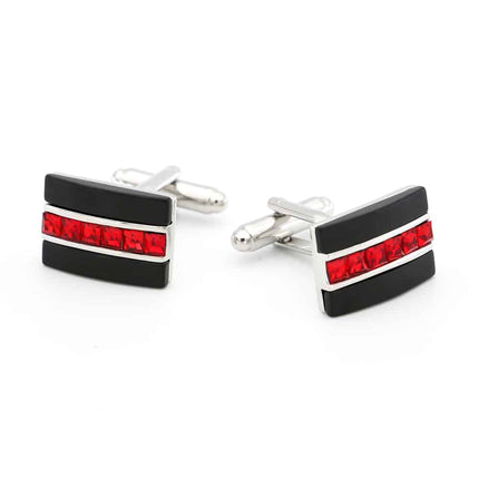 Men's Red Line Cufflinks - wnkrs