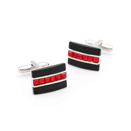 Men's Red Line Cufflinks - wnkrs