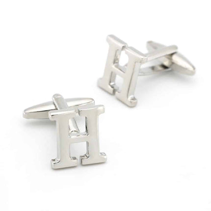 Men's Initial Cufflinks - Wnkrs