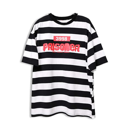 Harajuku Cotton Men's T-Shirt with Joker Print - Wnkrs