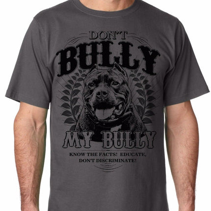 Don't Bully My Bully Pit Bull Cotton T-shirt - Wnkrs