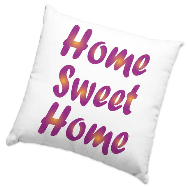 Home Sweet Home Square Pillow Cases - Best Design Pillow Covers - Printed Pillowcases - wnkrs