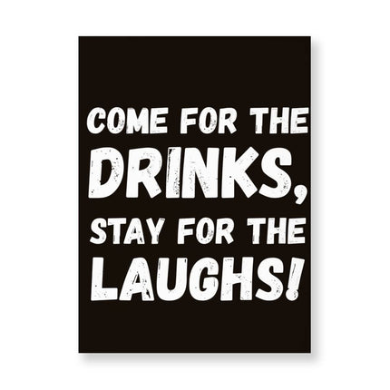 Funny Quote Wall Picture - Funny Saying Stretched Canvas - Cool Design Wall Art - wnkrs