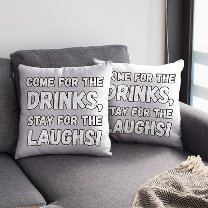Funny Quote Square Pillow Cases - Funny Saying Pillow Covers - Cool Design Pillowcases - wnkrs