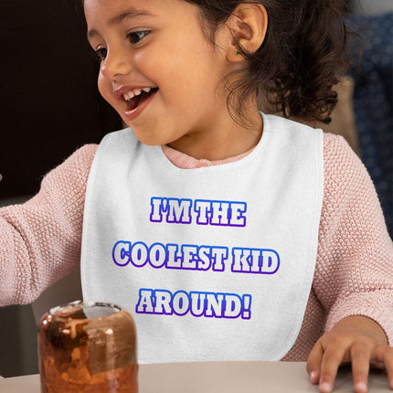 Cool Design Baby Bibs - Quote Baby Feeding Bibs - Best Print Bibs for Eating - wnkrs