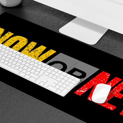 Now Or Never Desk Mat - Cool Desk Pad - Trendy Laptop Desk Mat - wnkrs