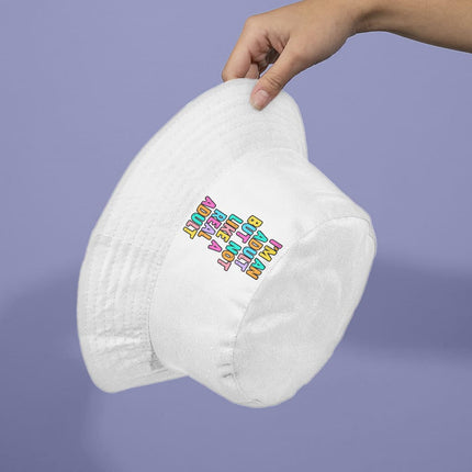 I'm an Adult Bucket Hat - Colorful Hat - Printed Bucket Hat - Wnkrs