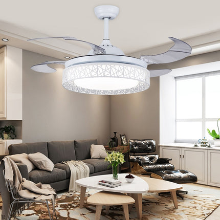 Retro Style Ceiling Fan and LED Lamp - Wnkrs