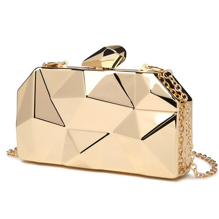 Women's Geometric Evening Clutch - Wnkrs