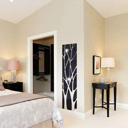 3D Tree Mirror Wall Sticker - wnkrs