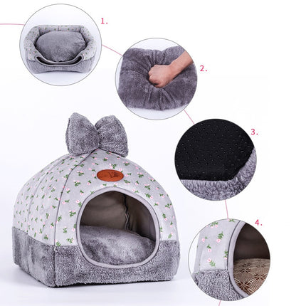 Cats Sleeping House Bed - wnkrs