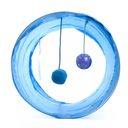 Colorful Tunnel Toy for Cats with Two Balls - wnkrs