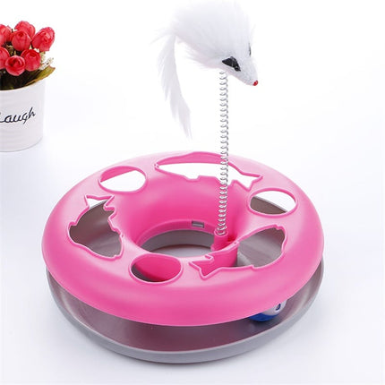 Cat's Toy with Bouncing Mouse - wnkrs