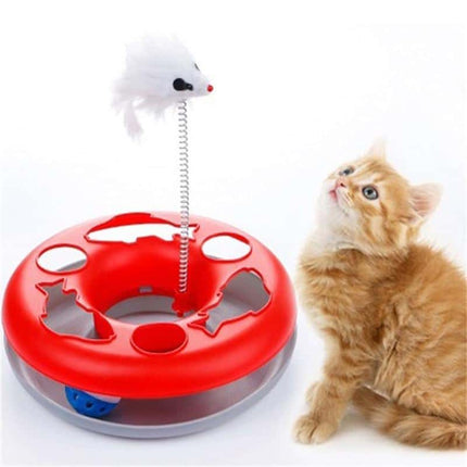 Cat's Toy with Bouncing Mouse - wnkrs