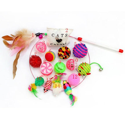 Feather Toy 16 Pcs Set - wnkrs