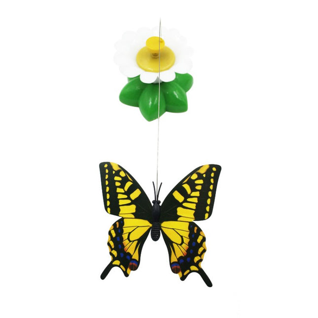 Colorful Rotating Butterfly Cat Toy - wnkrs