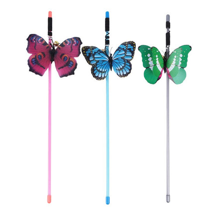 Butterfly Cat Playing Stick - wnkrs