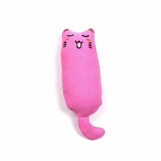 Teeth Grinding Cat Plush Toy - wnkrs