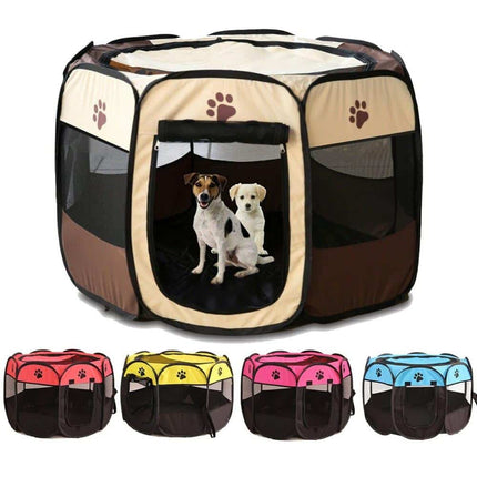 Portable Outdoor Play Kennel - wnkrs