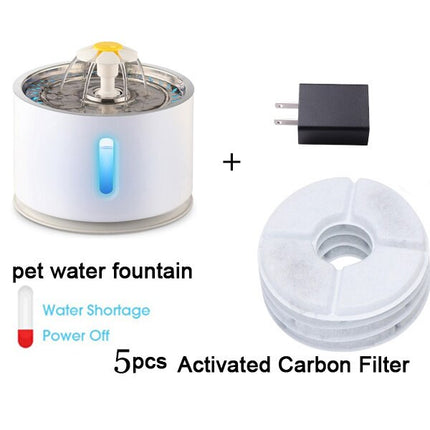 2.4L Automatic Cat Water Fountain - wnkrs