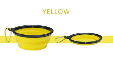 Folding Portable Silicone Pet Bowl - wnkrs