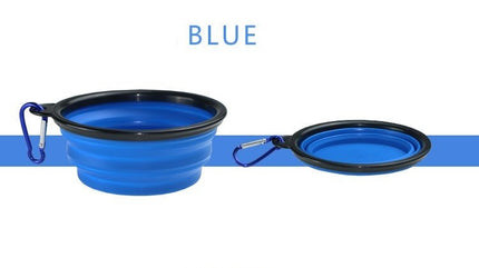 Folding Portable Silicone Pet Bowl - wnkrs