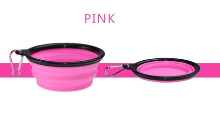 Folding Portable Silicone Pet Bowl - wnkrs